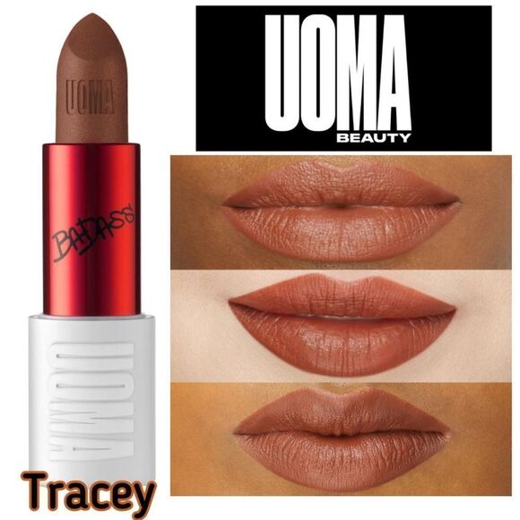 Uoma Beauty Matte Lipstick in Tracey (90's NEUTRAL BROWN) - Picture 3 of 10